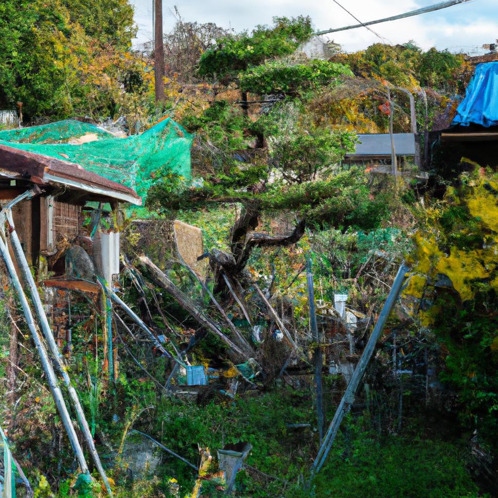 神社の境内整備
